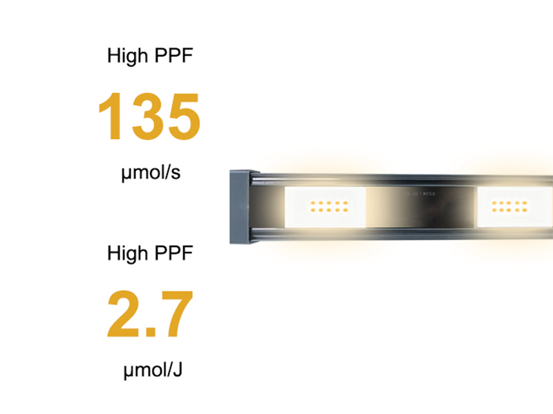  50W leafy vegetable planting light supports length customization