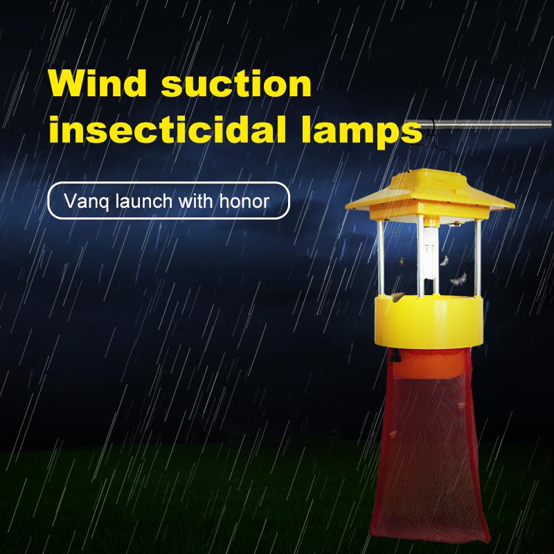 Wind Type Insecticidal Lamp Solar Model
